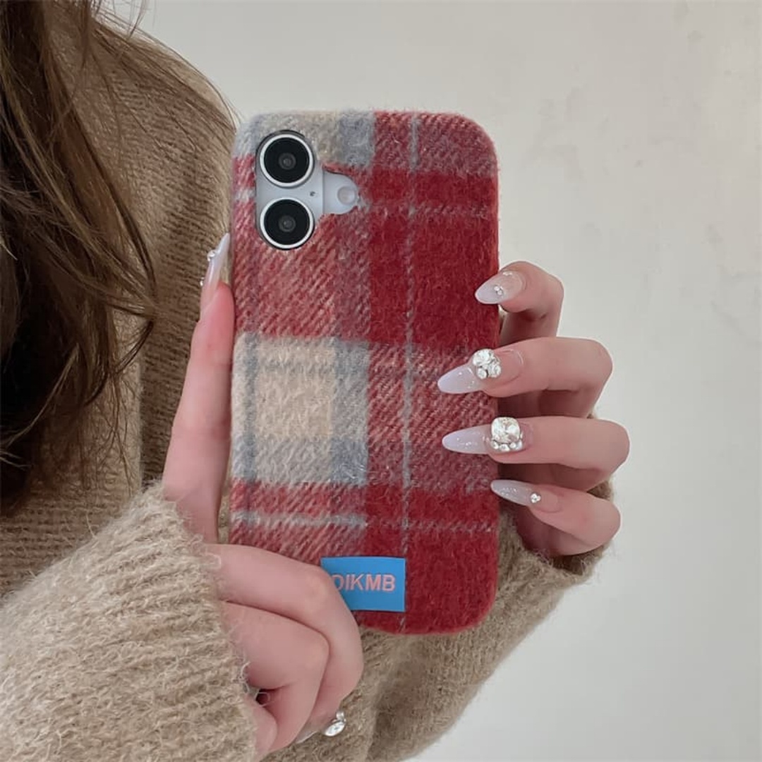 Phone Cases Iphone 13 - Coque de téléphone rétro à carreaux,